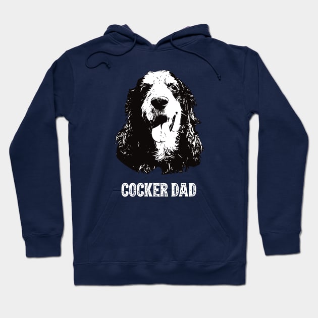 Cocker Spaniel Dad Hoodie by DoggyStyles